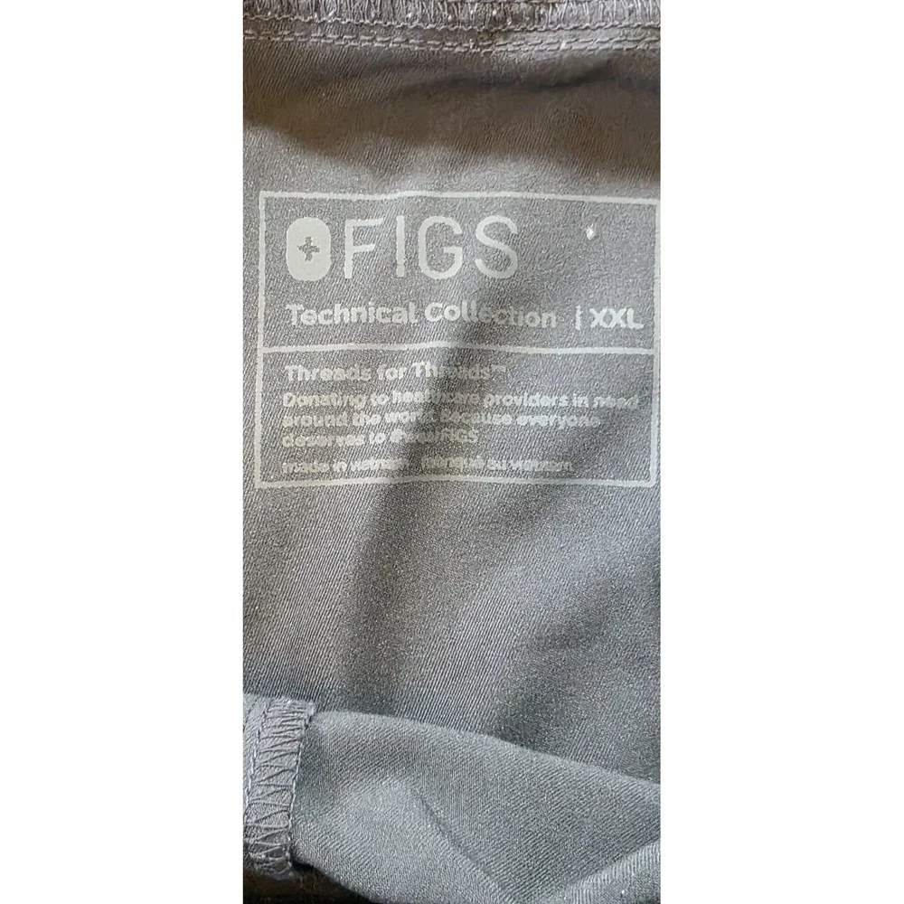 Figs Scrub Pants Kade Cargo Technical Collection T21004 Women's 2XL Dark Gray